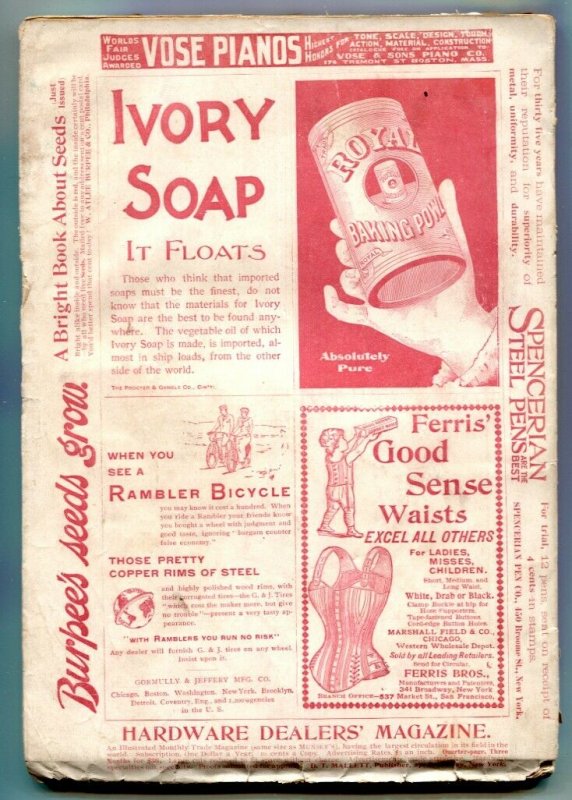 The Munsey Pulp September 1895- Sports- Theater- Fiction