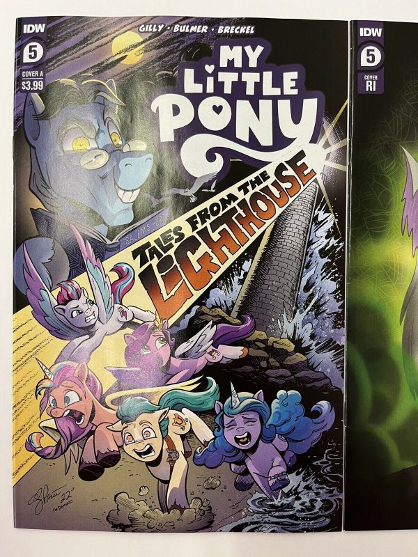 MY LITTLE PONY #5 CVR A + 1:10 FORSTNER SET 2022 IDW NM IN-HAND PROSHIPPER