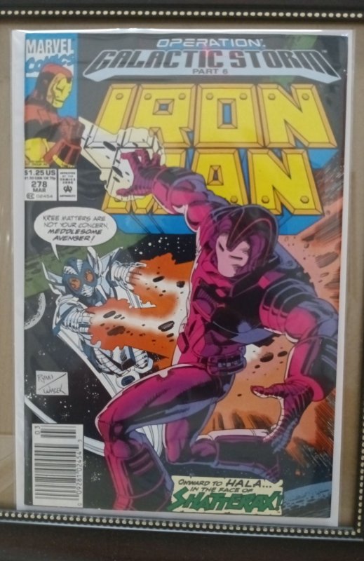 Iron Man #278 (1992).  Nw82