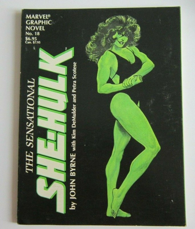 Marvel Graphic Novel #18 The Sensational She-Hulk VG/FN 1st Print John Byrne 