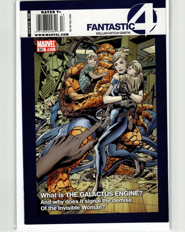 Fantastic Four #561 Newstand Cover (2009) Fantastic Four