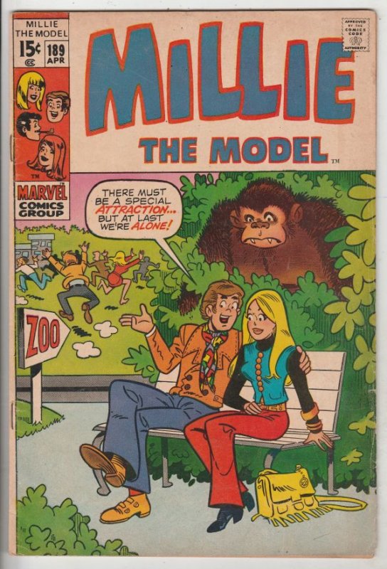 Millie the Model #189 (Apr-71) VG/FN Mid-Grade Millie, Rusty, Willie, Chilli