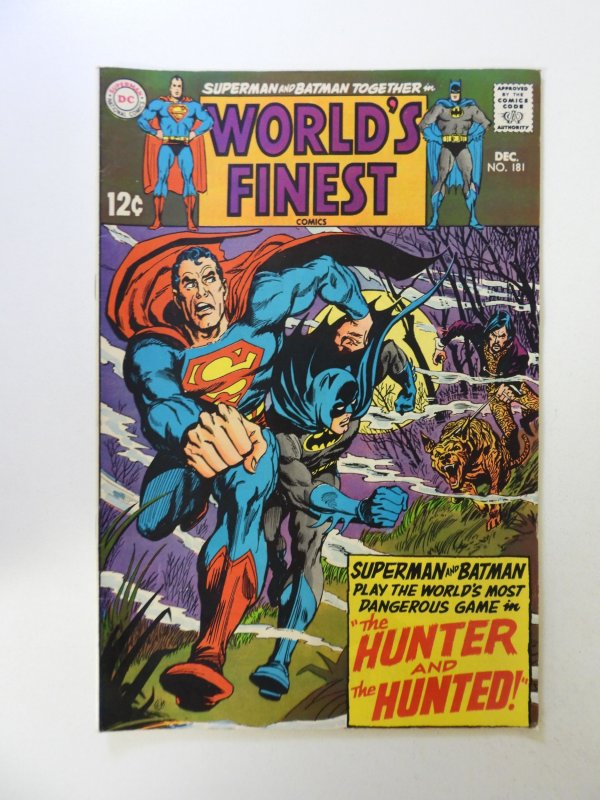 World's Finest Comics #181 (1968) VF condition