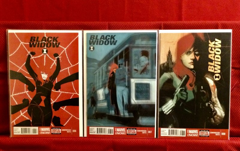 Black Widow Comic Lot 2016 Issues #1-12 NM, and 2014 #'s 1-20 NM 