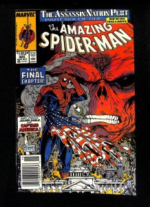 Amazing Spider-Man #325 Red Skull Captain America McFarlane!