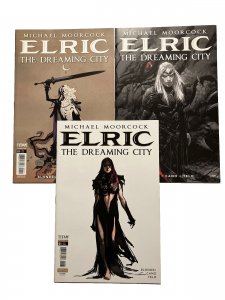 Elric The Dreaming City #1 Cover A B & FOC Set Mignola Michael Moorcock Titan