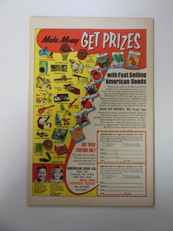 Adventure Comics #418 VF- condition stains back cover