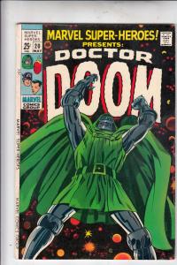 Marvel Super-Heroes #20 (May-69) FN/VF High-Grade Doctor Doom