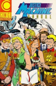 Justice Machine (1987 series) Annual #1, VF+ (Stock photo)