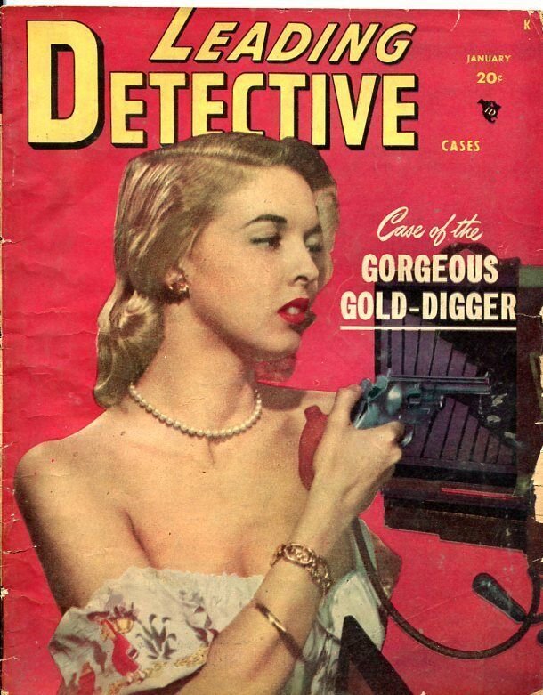 LEADING DETECTIVE-JAN/1948-GOLD-DIGGERS-VIGILANTES-GAY DIVORCEES! FR