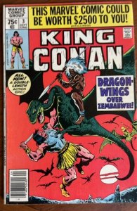 King Conan #3 Newsstand Edition (1980) Conan 