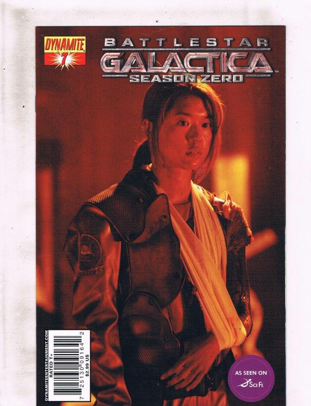 Lot of 2 Battlestar Galactica Dynamite Comic Books #6 7 BF5