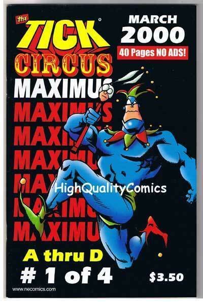 TICK CIRCUS MAXIMUS #1, NM, Ben Edlund, TV series, 2000, more Tick  in store 