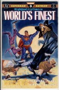 WORLD'S FINEST #3, NM+, Superman, Batman, Lex Luthor, 1990, more in store