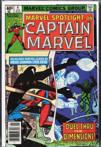 Marvel Spotlight #4 (1980) Captain Marvel