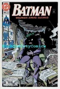 BATMAN #450, NM+, Joker, Wolfman, Bats, 1990, Gotham CIty, more BM in store