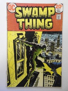 Swamp Thing #7 (1973) VG- Condition moisture stain