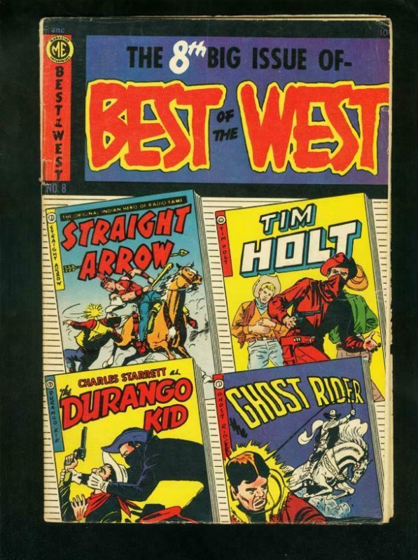 BEST OF THE WEST #8 1953-GHOST RIDER-DURANGO-TIM HOLT--very good VG