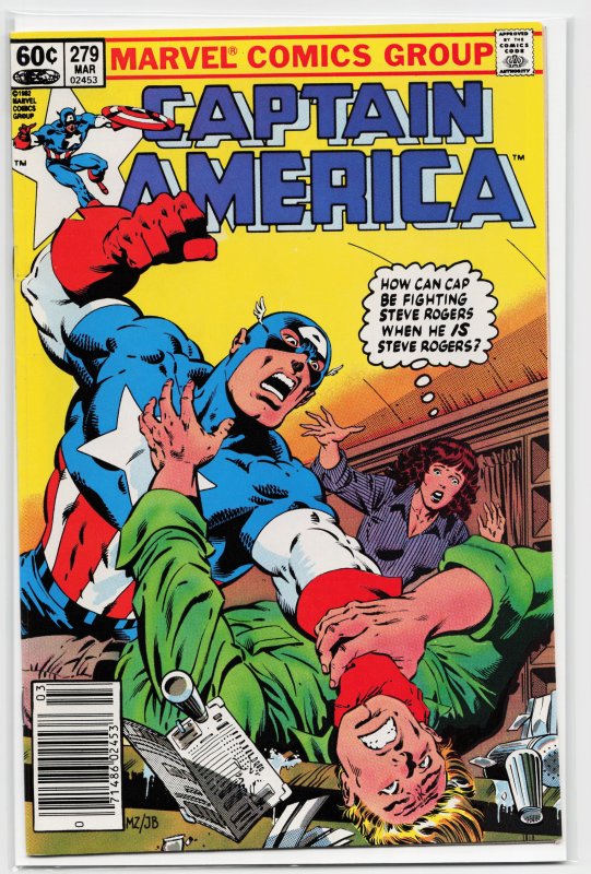 Captain America #279 (1983) Captain America