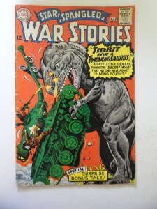Star Spangled War Stories #125 (1966) VG Condition stains bc