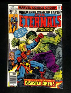 Eternals #15 Vs. Hulk!