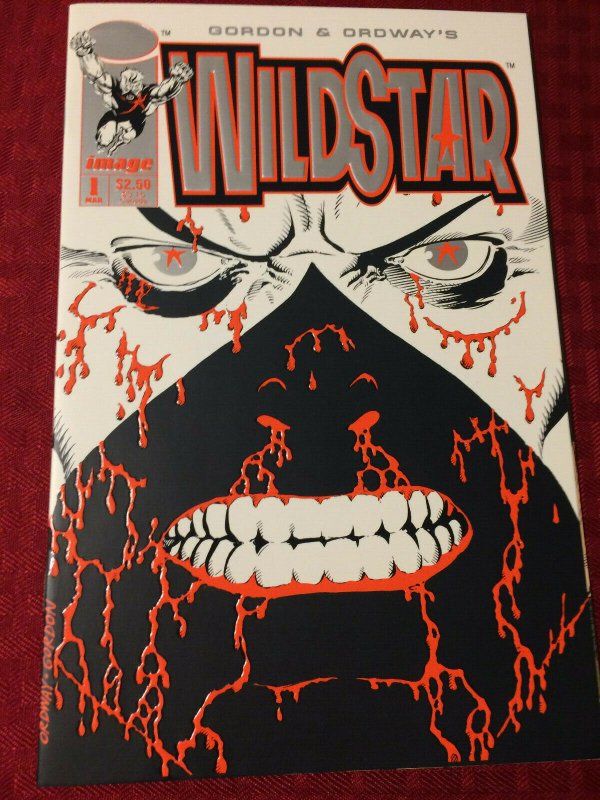Wildstar #1 Image Comics (1993) NM Embossed Cover