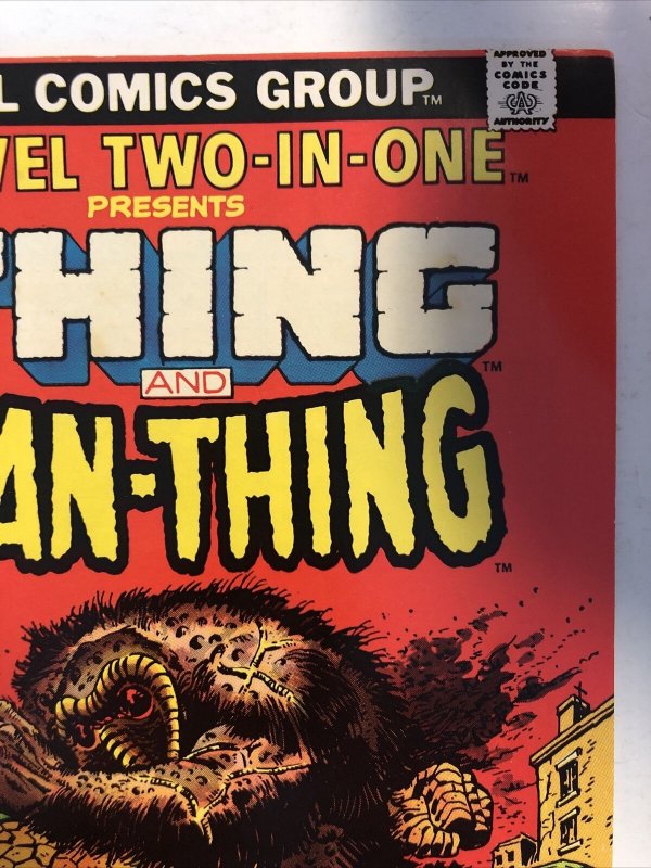 Marvel Two In One (1974) #1 (F/VF) The Thing And The Man-Thing| Marvel