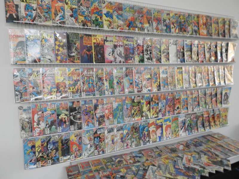 Huge Lot 160+ Comics W/ Superman, Alpha Flight, Aquaman+ Avg Fine+