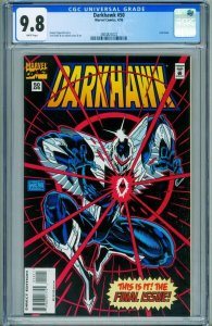 Darkhawk #50 CGC 9.8 1994-rare last  issue-Marvel 3804823022