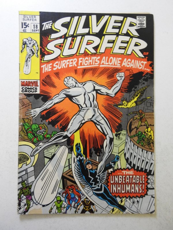 The Silver Surfer #18 (1970) GD/VG Condition