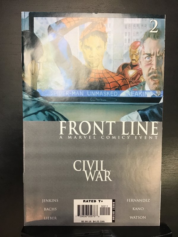 Civil War: Front Line #1 Direct Edition (2006) #1-11 Nm