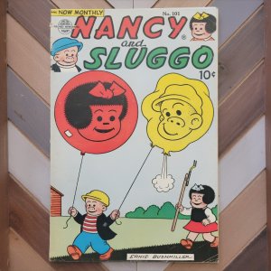 COMICS on PARADE #101 VG (1954) NANCY & SLUGGO | Pre-Code | Ernie Bushmiller