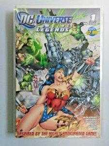 DC Universe Online Legends comic lot #1-10 8.0 VF (2011)