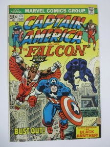 CAPTAIN AMERICA #171 (Marvel, 3/1974)  VERY FINE (VF) Falcon! Black Panther!