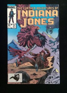 Further Adventures Of Indiana Jones #21  MARVEL Comics 1984 VF