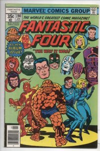 FANTASTIC FOUR #190, FN/VF 1961 1977, Marvel, more FF in store