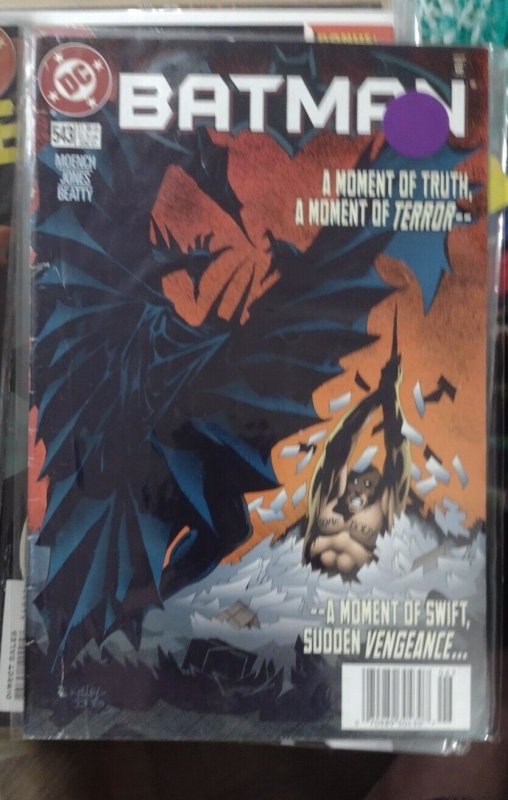 Batman # 543 1997 DC Vesper Fairchild FACELESS