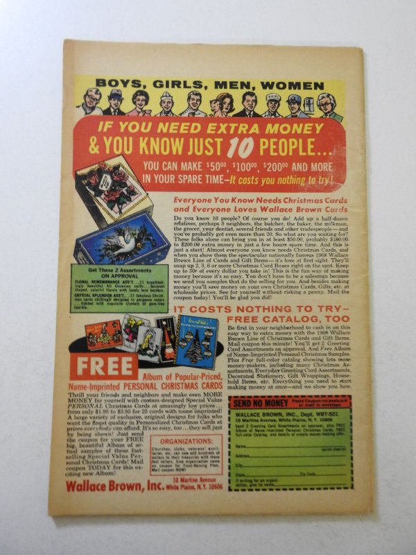 Nick Fury, Agent of SHIELD #5 (1968) VG Condition moisture stain