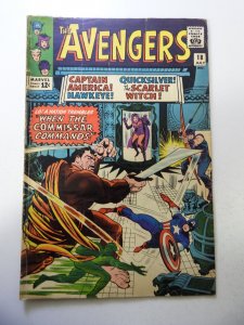 The Avengers #18 (1965) VG- Condition