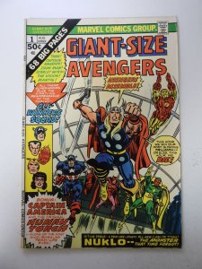 Giant-Size Avengers #1 (1974) VG condition