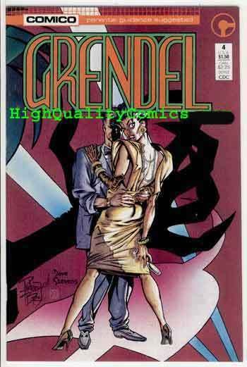 GRENDEL #4, NM, Comico, 1986, Matt Wagner, Dave Stevens, more in store