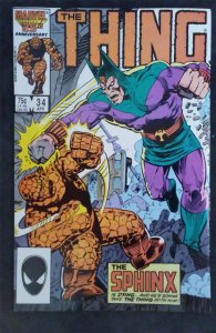 The Thing #34 1986 marvel Comic Book