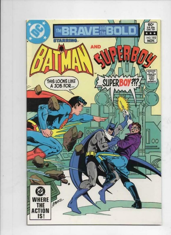 BRAVE and the BOLD #192, VF/NM, Batman, SuperBoy, 1955 1982, more in store