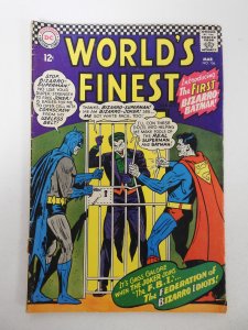 World's Finest Comics #156 (1966) VG 2 centerfold wraps detached bottom ...