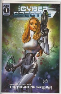 Cyber Spectre #1 Kickstarter Exclusive Ale Garza Cover Scout Comics NM
