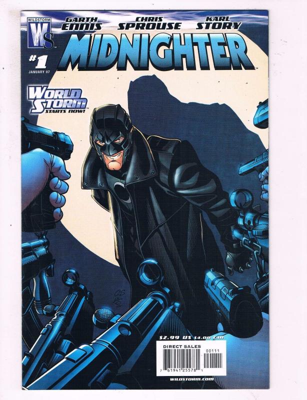 Midnighter #1 VF Wildstorm Comic Book Ennis Sprouse January 2007 DE10