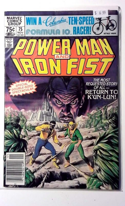 Power Man and Iron Fist #75 (1981) Marvel Comics Newsstand 1st Print Comic Book