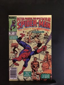 The Spectacular Spider-Man #83 Origin of The Punisher Retold