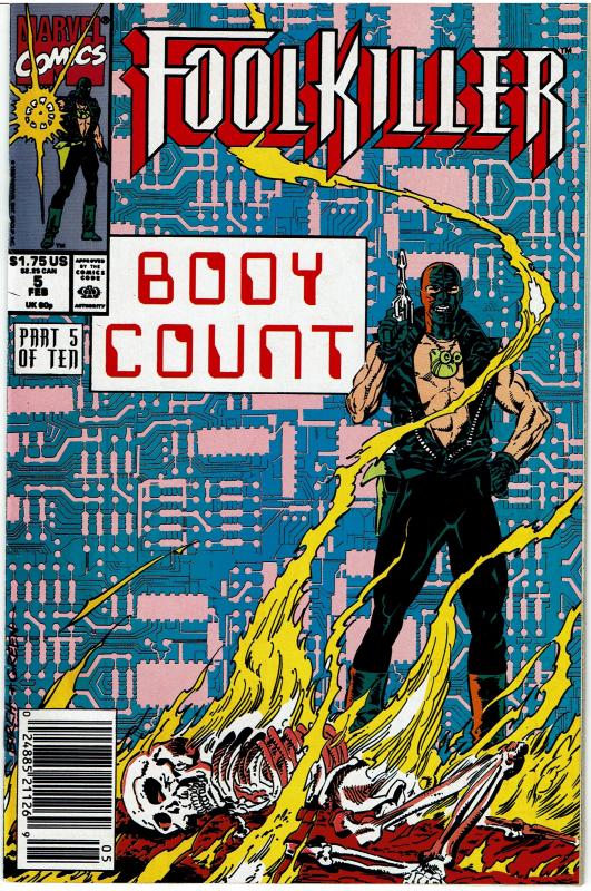 Foolkiller (1990 ) #1, #3-#5, 8.0 or Better