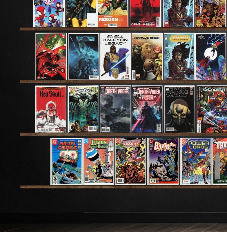 Huge Lot 160+ Comics with The Spectacular Spider-Man, Batman & More!